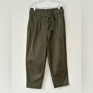 Banana Republic Olive Green Women's Trousers